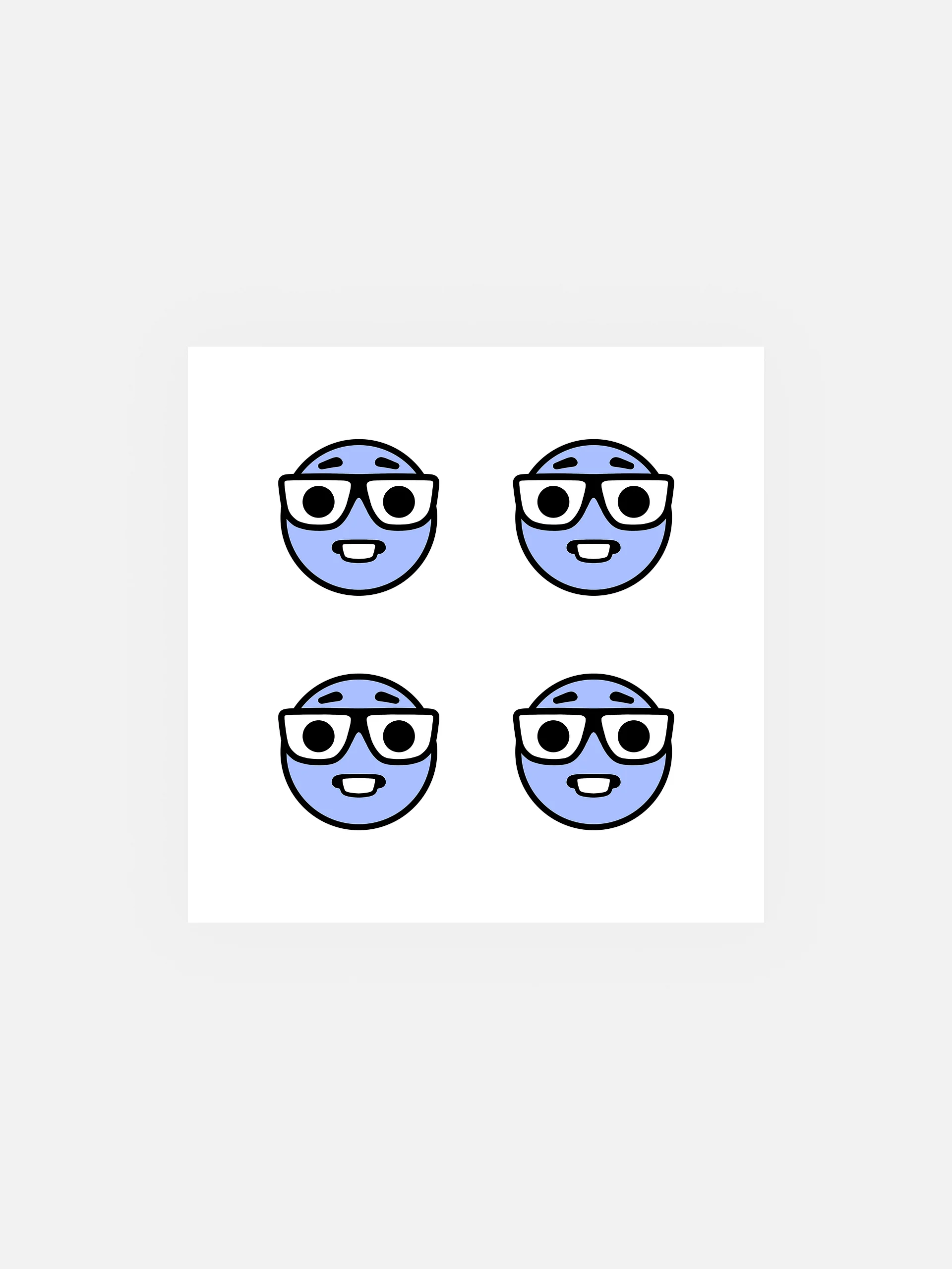 EMOJI STICKERS - NERD product image (1)