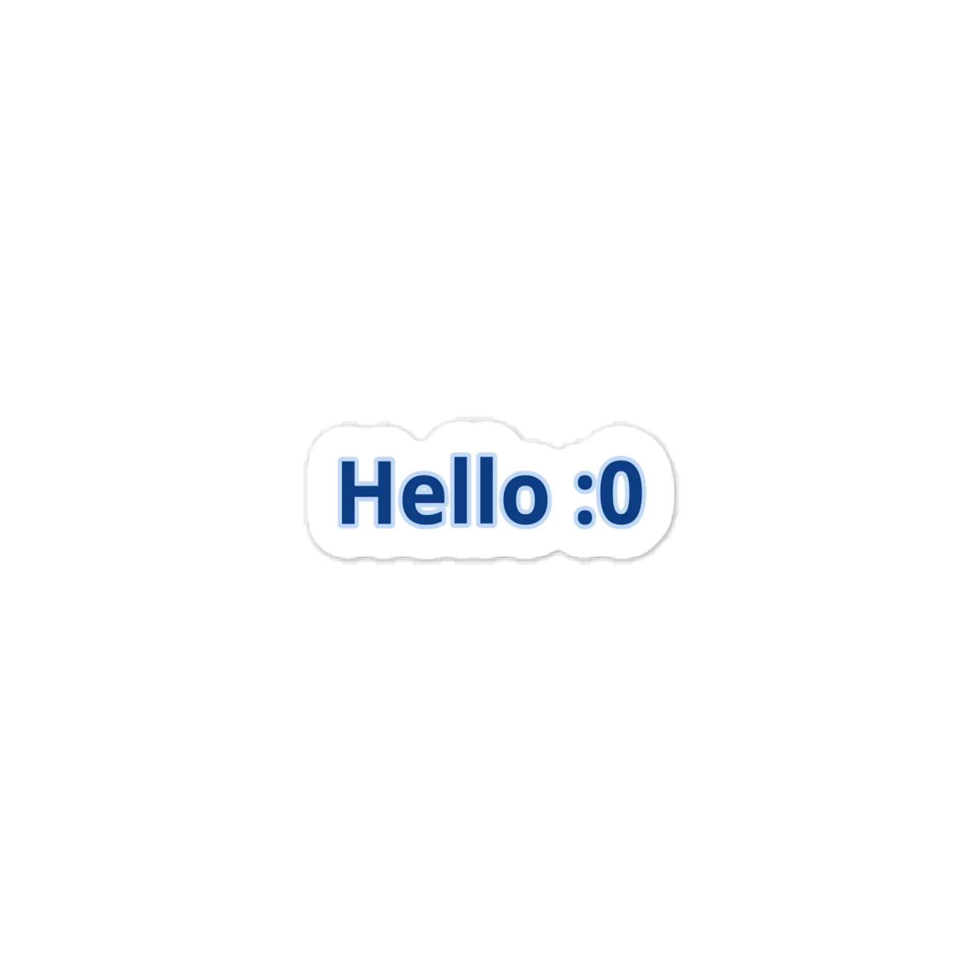 Hello Sticker product image (1)