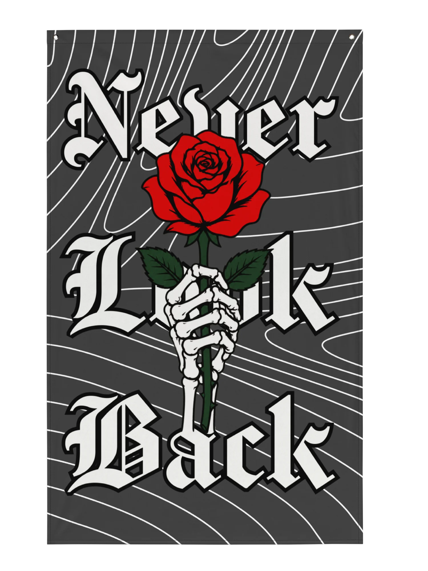 Never Look Back Rose Flag product image (1)
