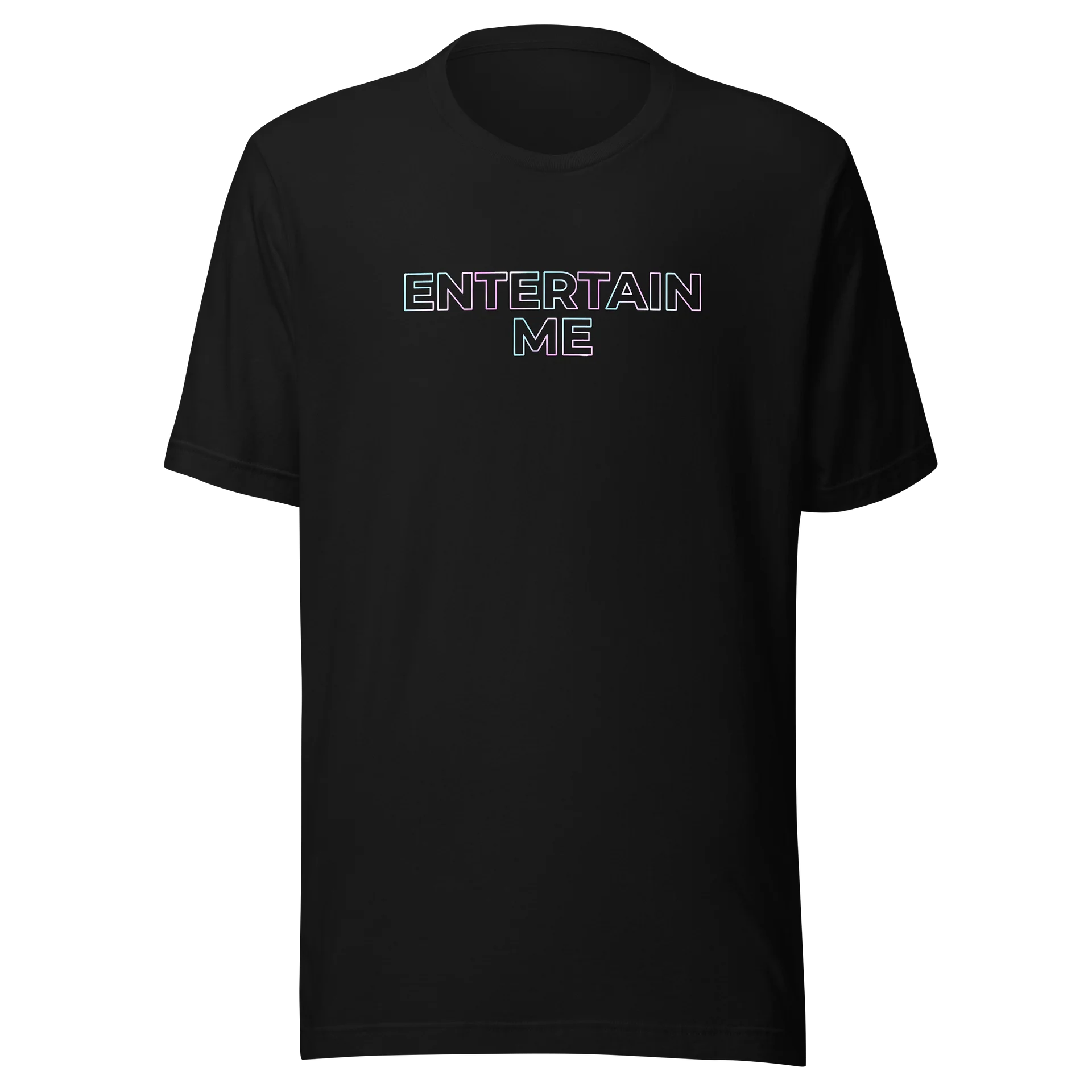Entertain Me Neon Glitch Tee product image (1)