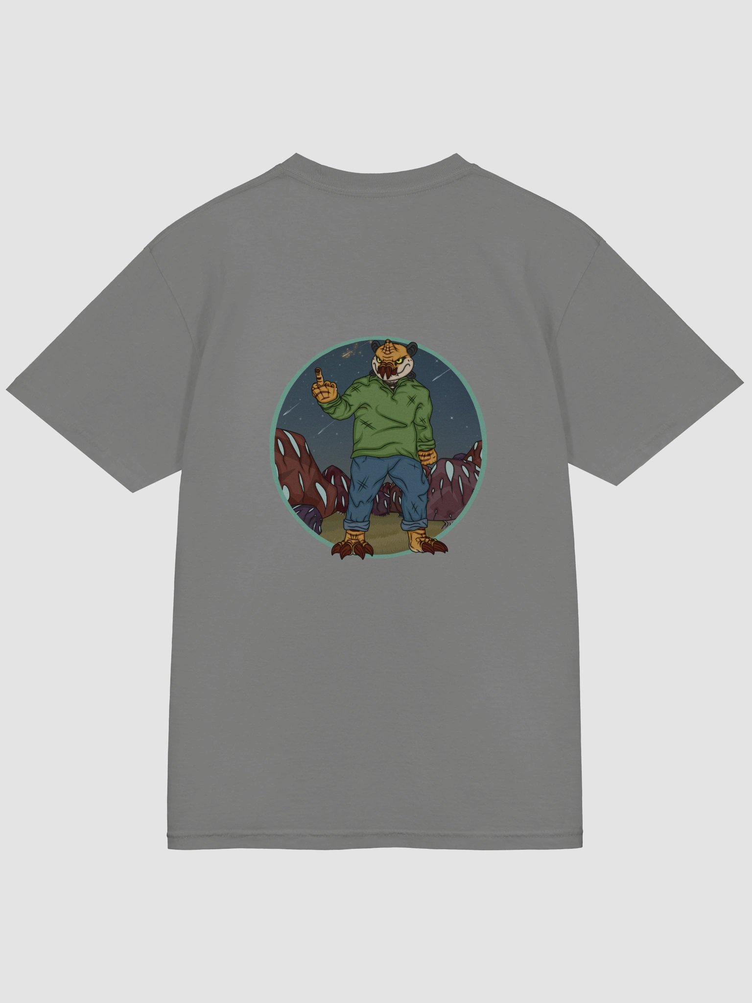 DEVOID Stylized Cerot Tee (Black Logo) product image (4)