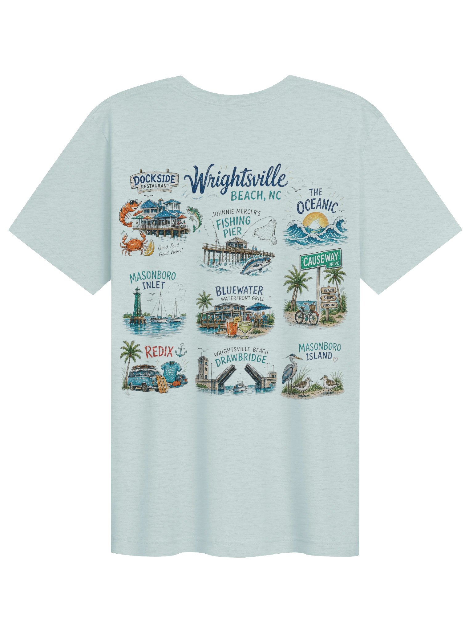 Salt Air & Causeway Drive Tee product image (9)