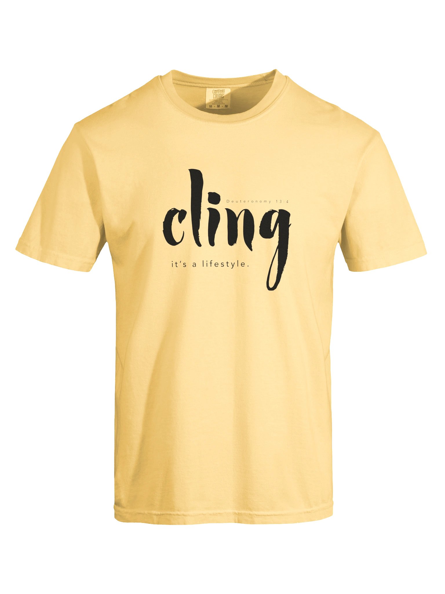 CLING | It's a Lifestyle - Unisex Tee (Black Logo) product image (4)