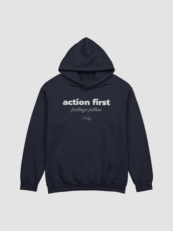 Action First On Line Drawing Hoodie product image (1)