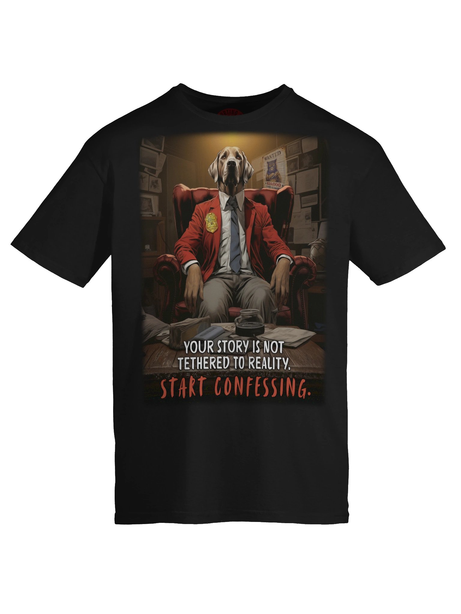 Depawty Ruffins True Crime Interrogation Tee product image (1)