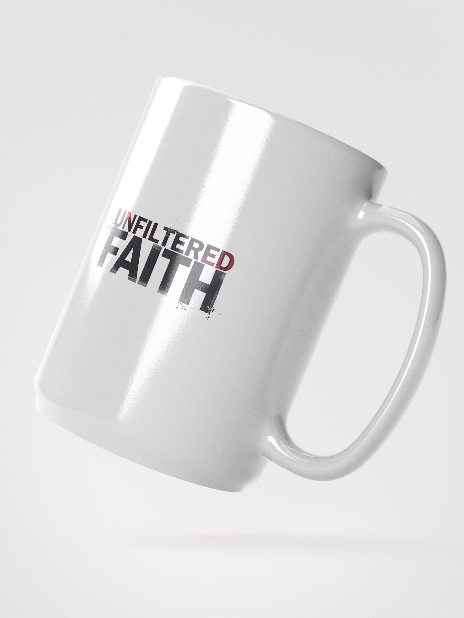 Unfiltered Faith Mug – Sip Bold. Live Unedited. product image (2)