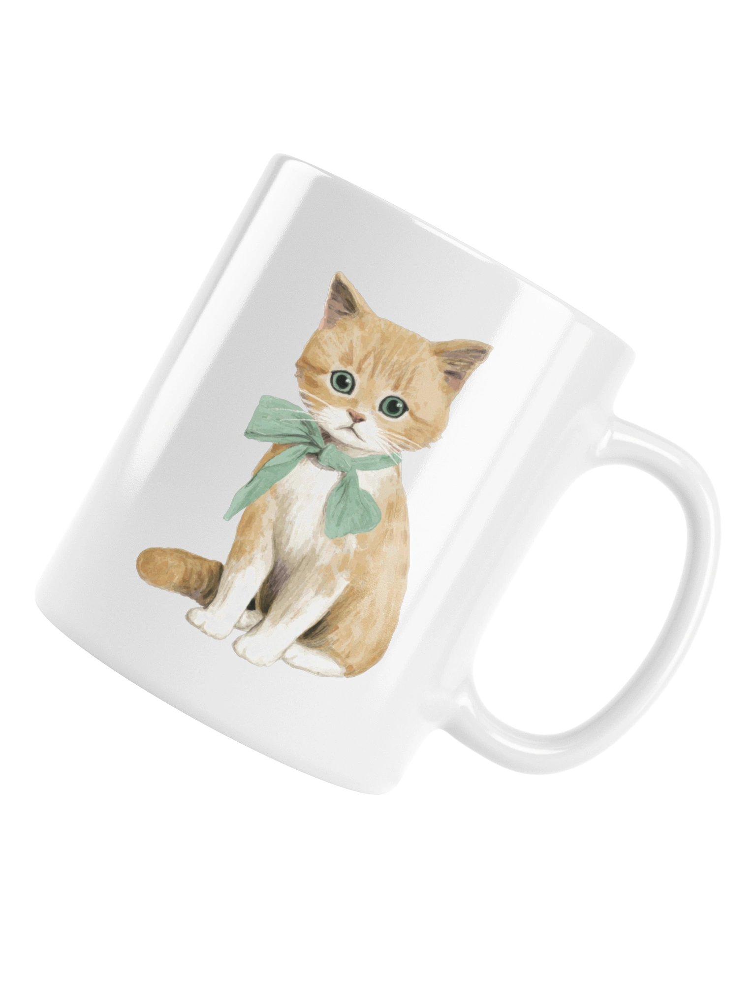 The Sage Ribbon Cat Vessel product image (2)