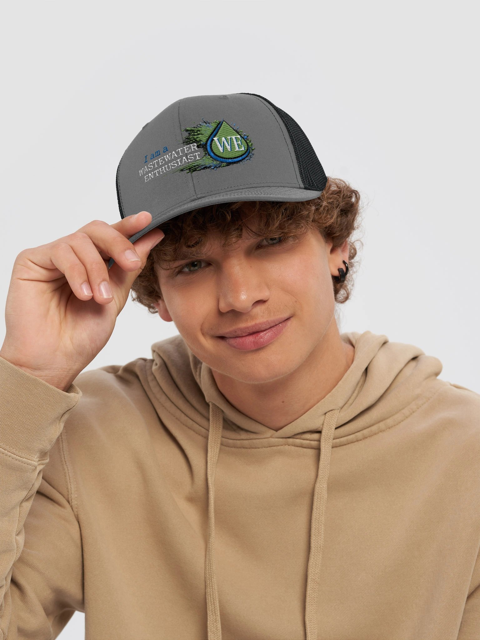 I am a Wastewater Enthusiast Trucker Hat product image (6)