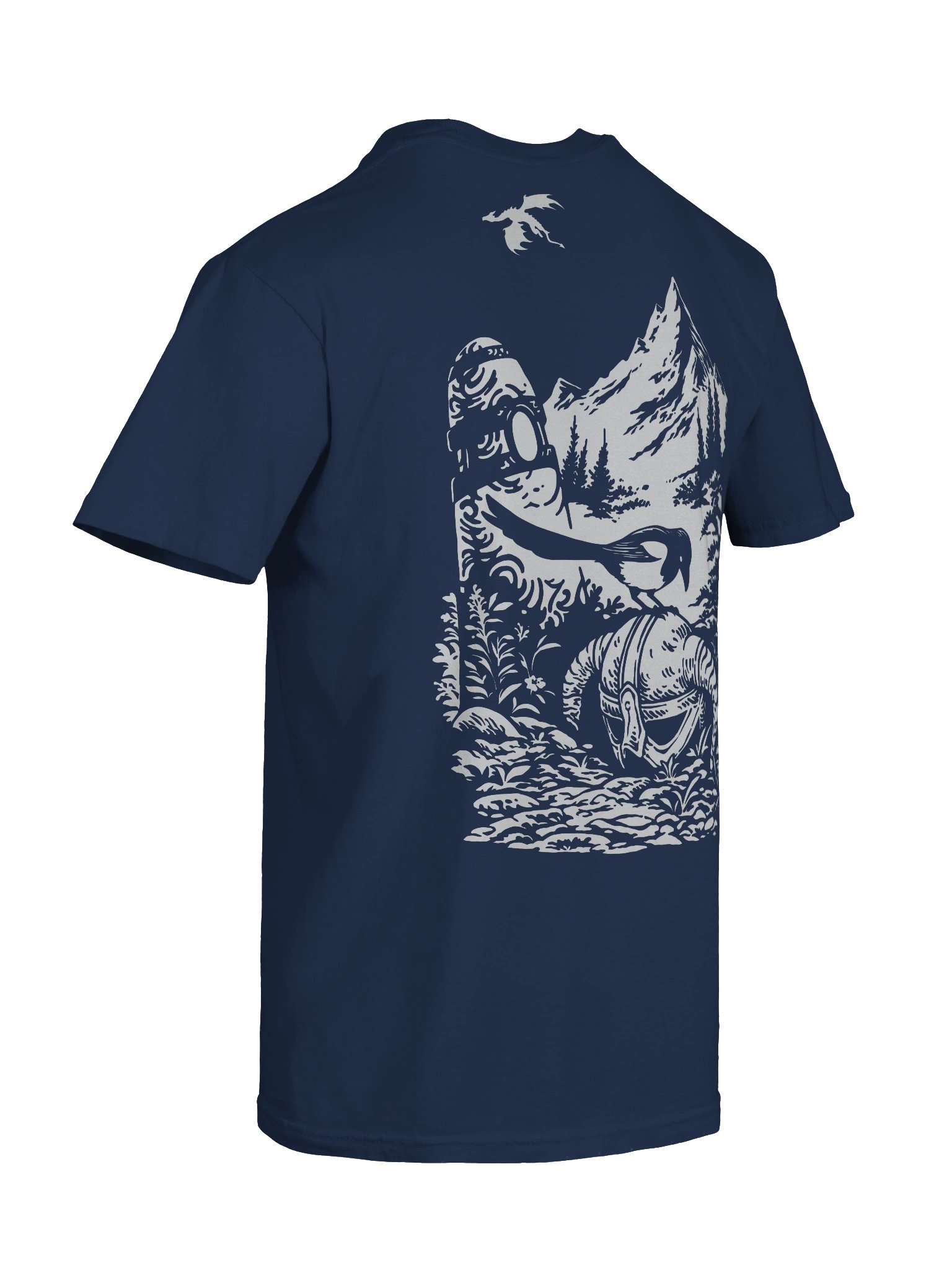 'Finally Awake' (Navy T-Shirt) product image (10)