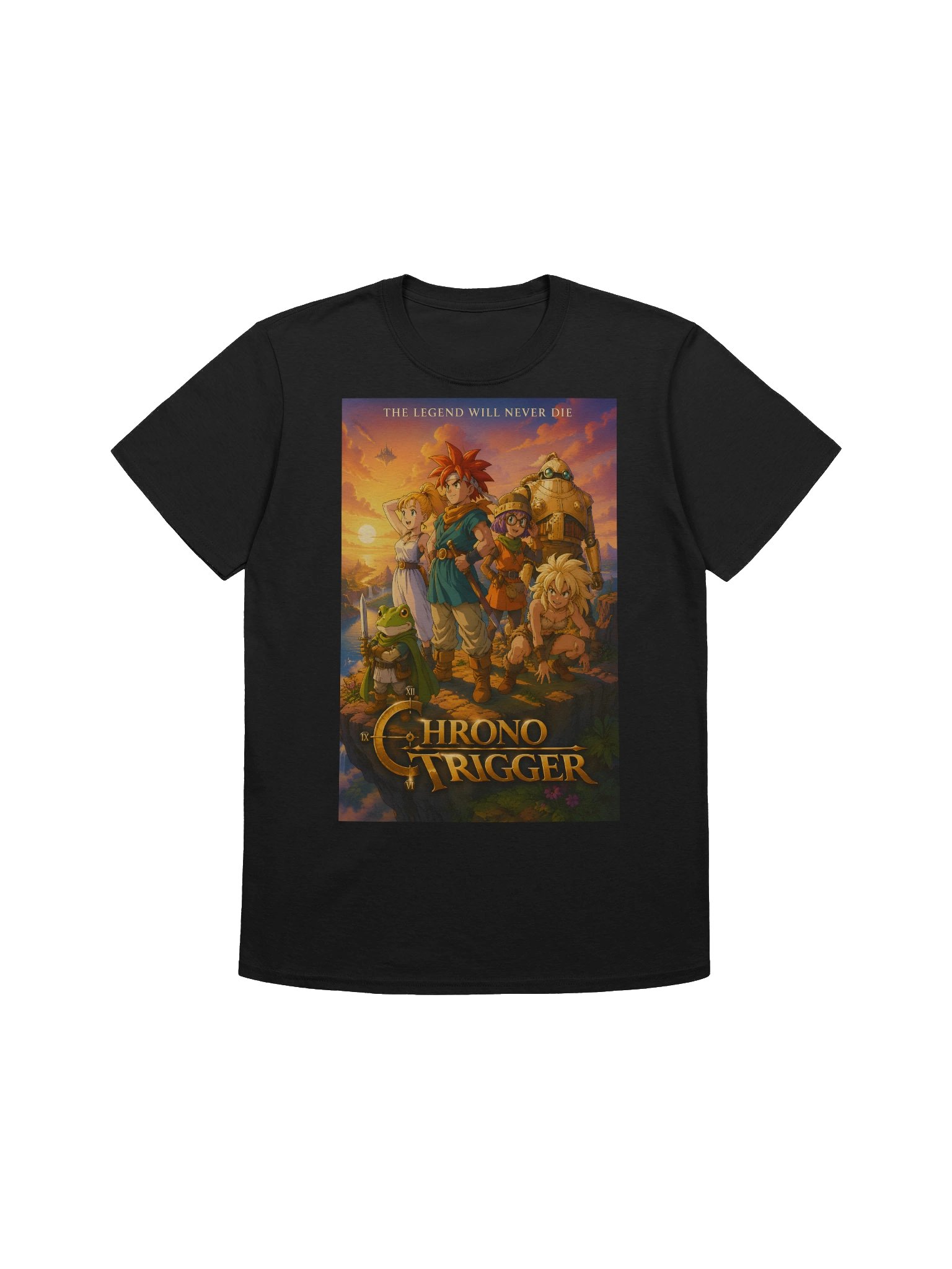 Chrono Trigger Sunset Poster Tee product image (1)