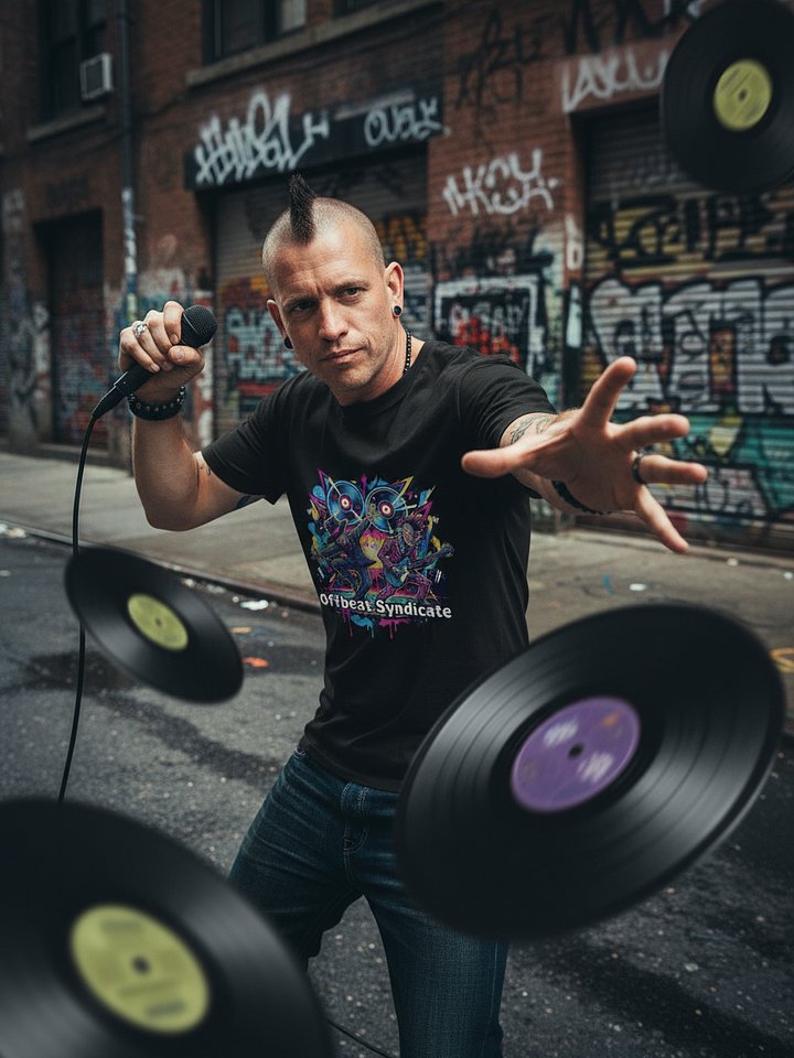 Offbeat Syndicate Neon Club Tee product image (1)