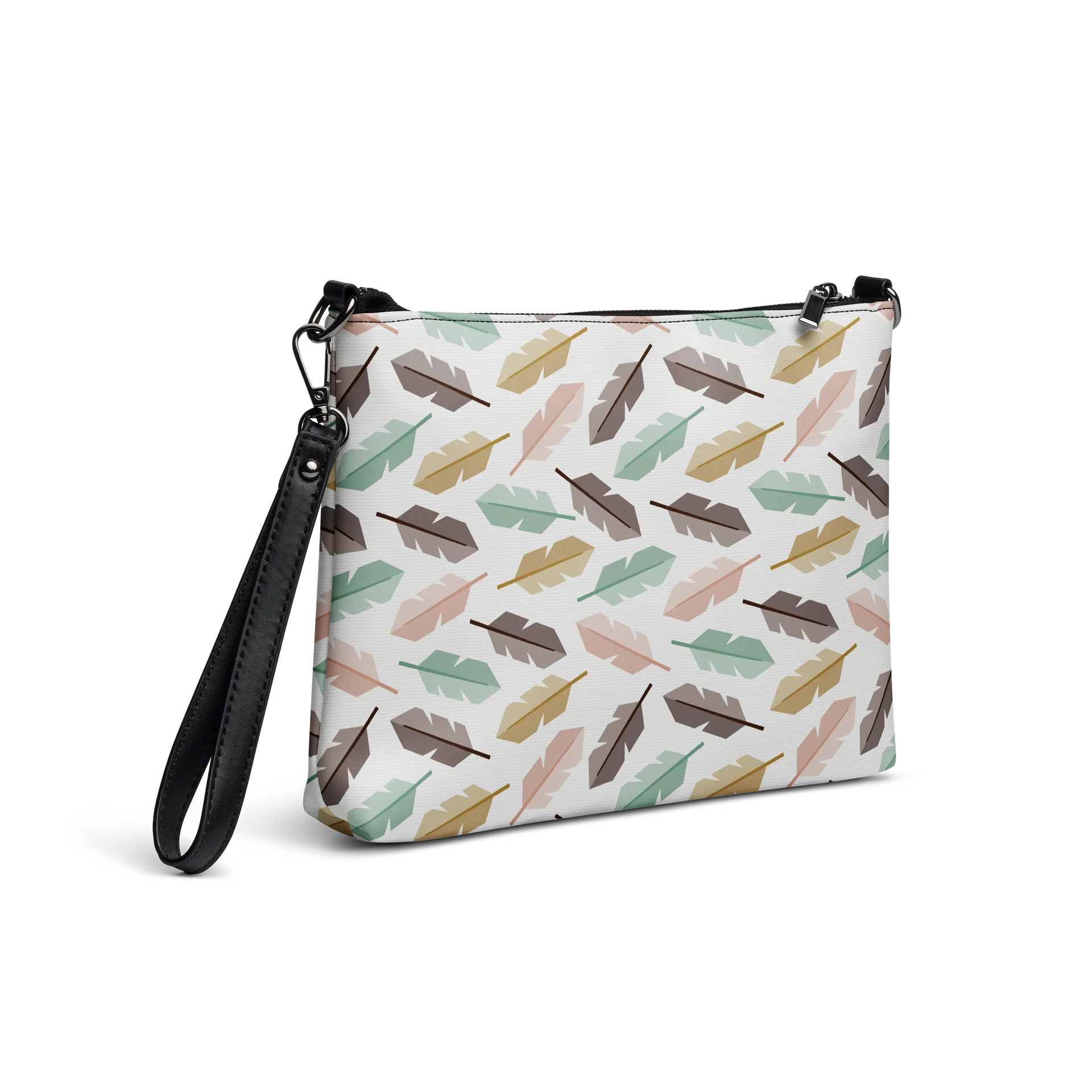 Mid-Century Modern Feathers Crossbody Bag product image (5)