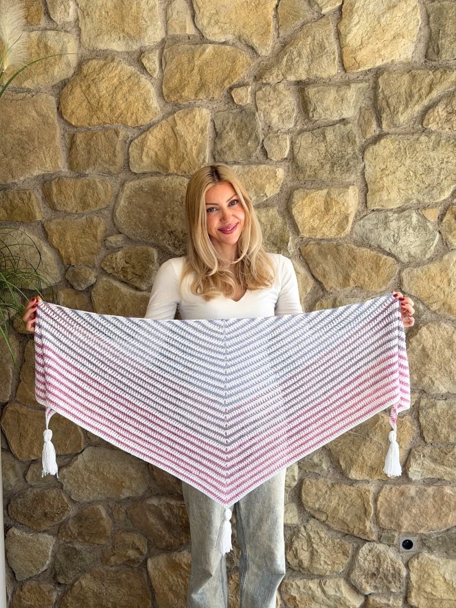 Easy Stripes Shawl product image (9)