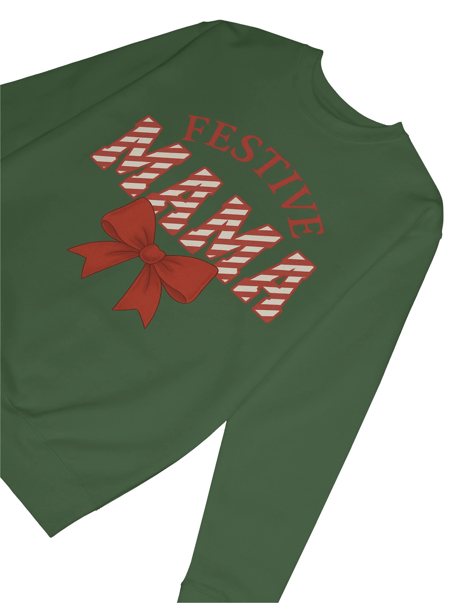 Festive Mama Candy Cane Sweatshirt product image (6)