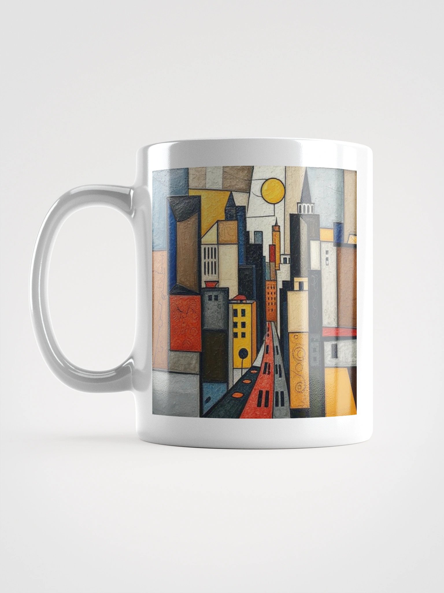 Abstract City Mug product image (16)