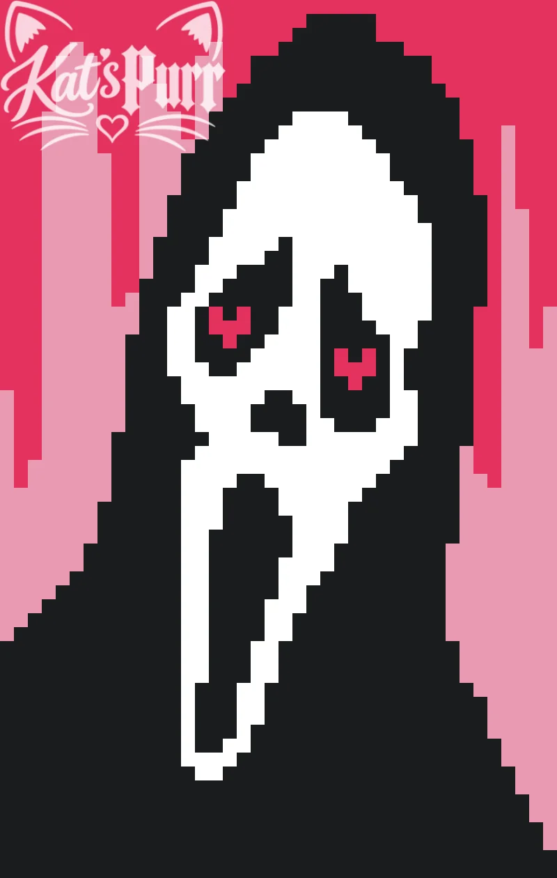 [ Digital ] 💗 LOVE @ FIRST SCREAM — Pony Bead Pattern product image (1)