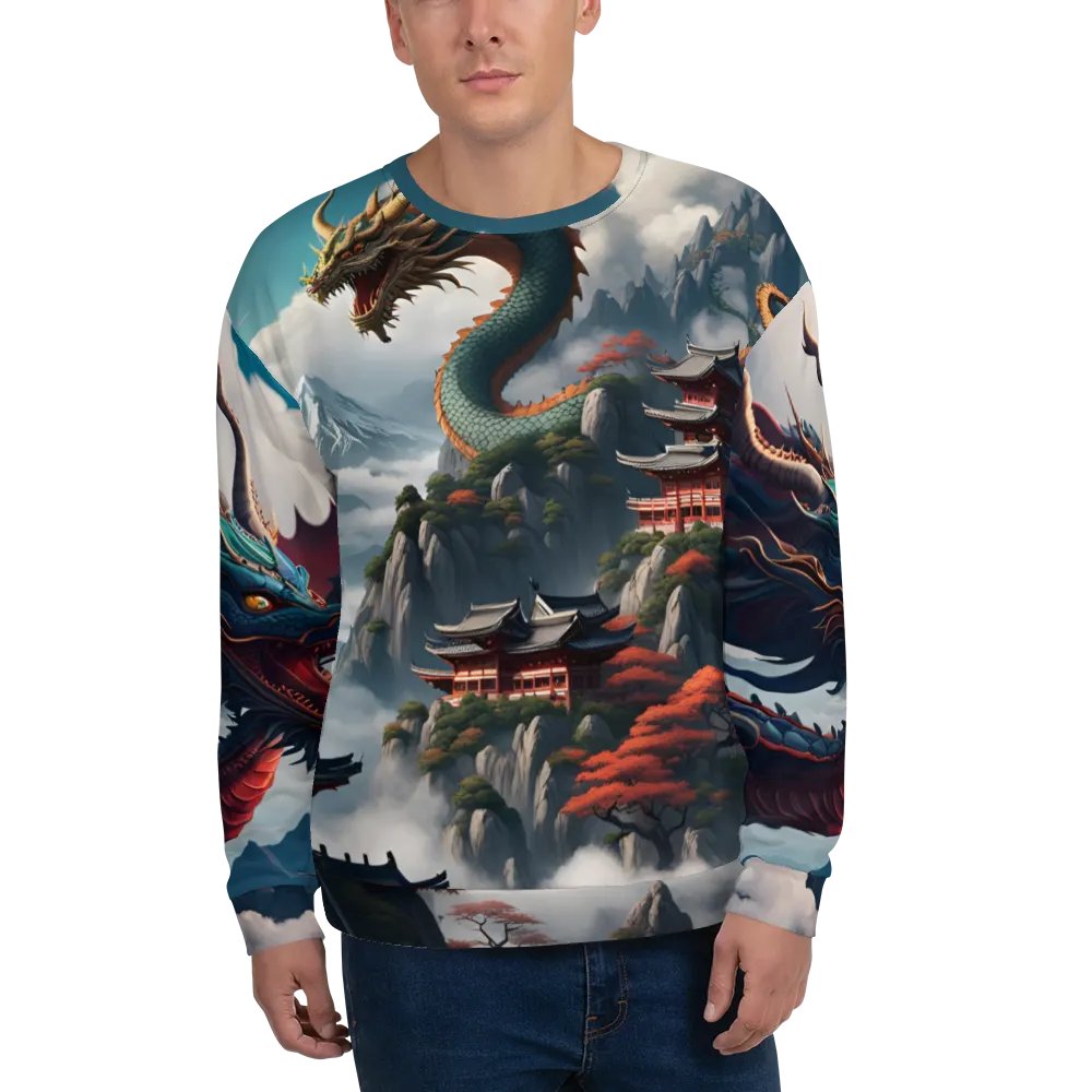Harmony Dragon Majesty All-Over Sweatshirt product image (2)