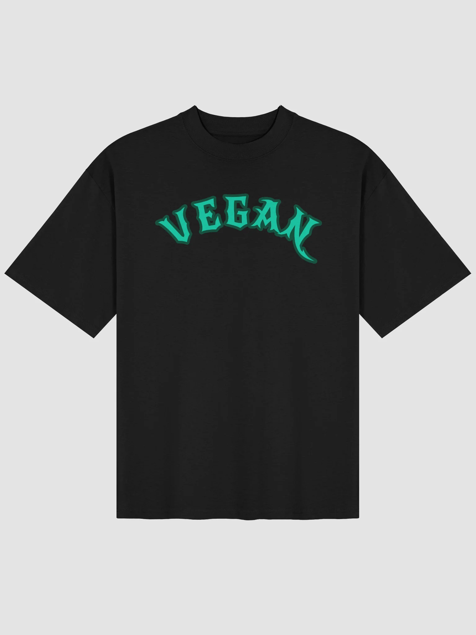 Vegan Tattoo Oversized Tee product image (4)