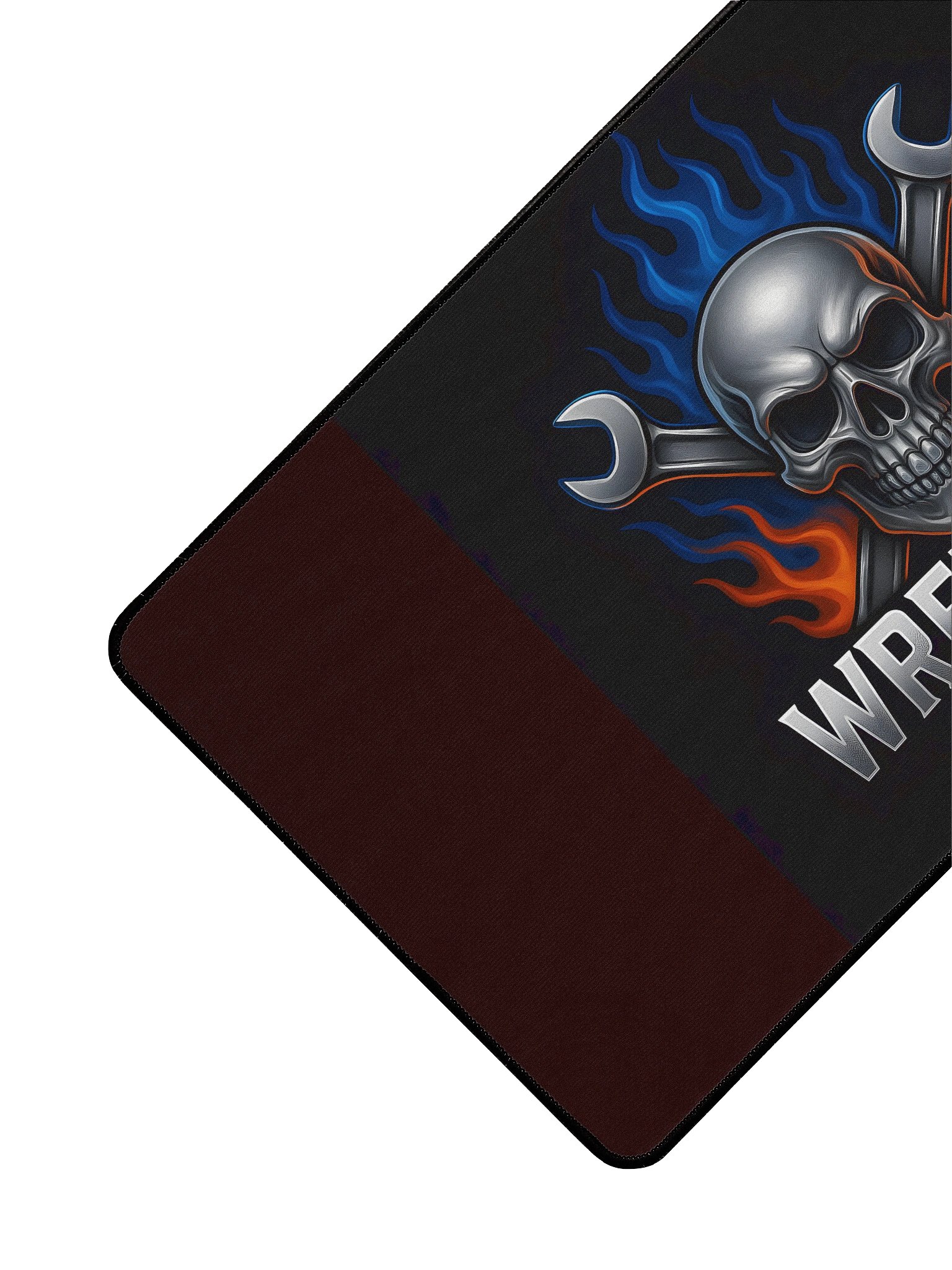 Flaming Skull Desk Mat product image (3)