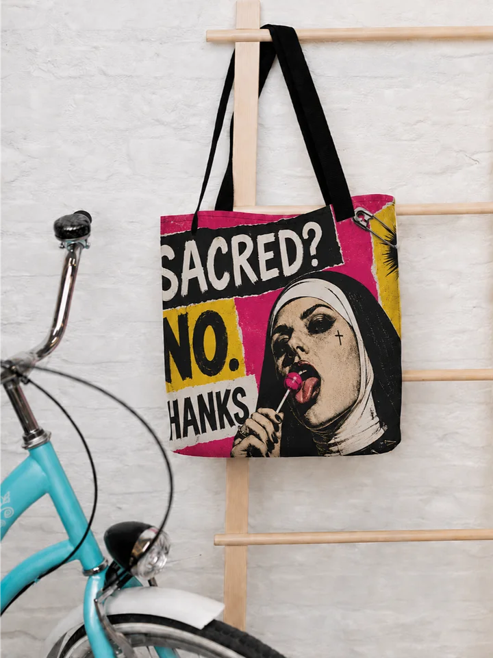 Sacred? No Thanks Street Tote product image (1)