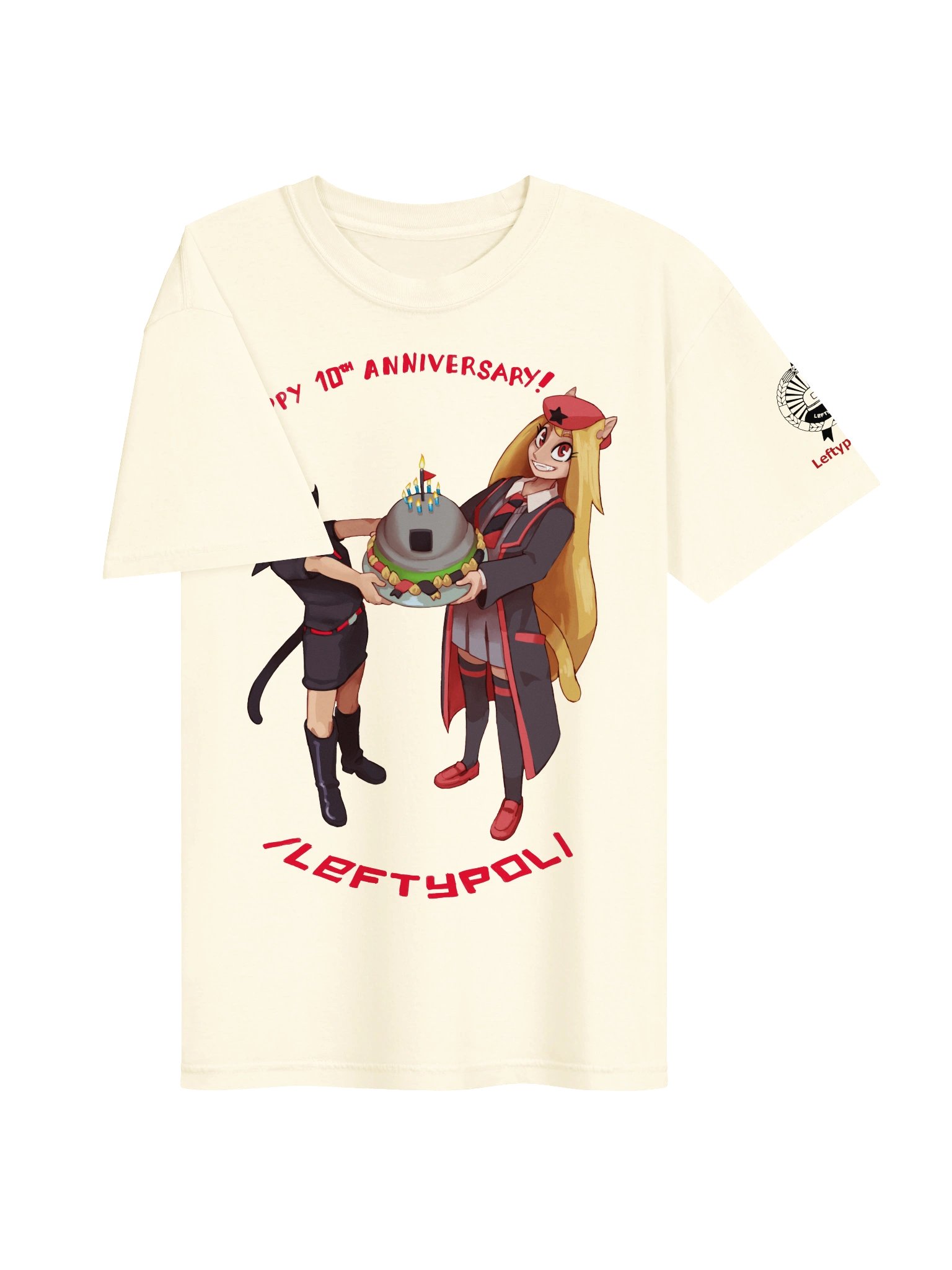 Alunya & Rodina — "Happy 10th Anniversary, /leftypol/!" product image (5)