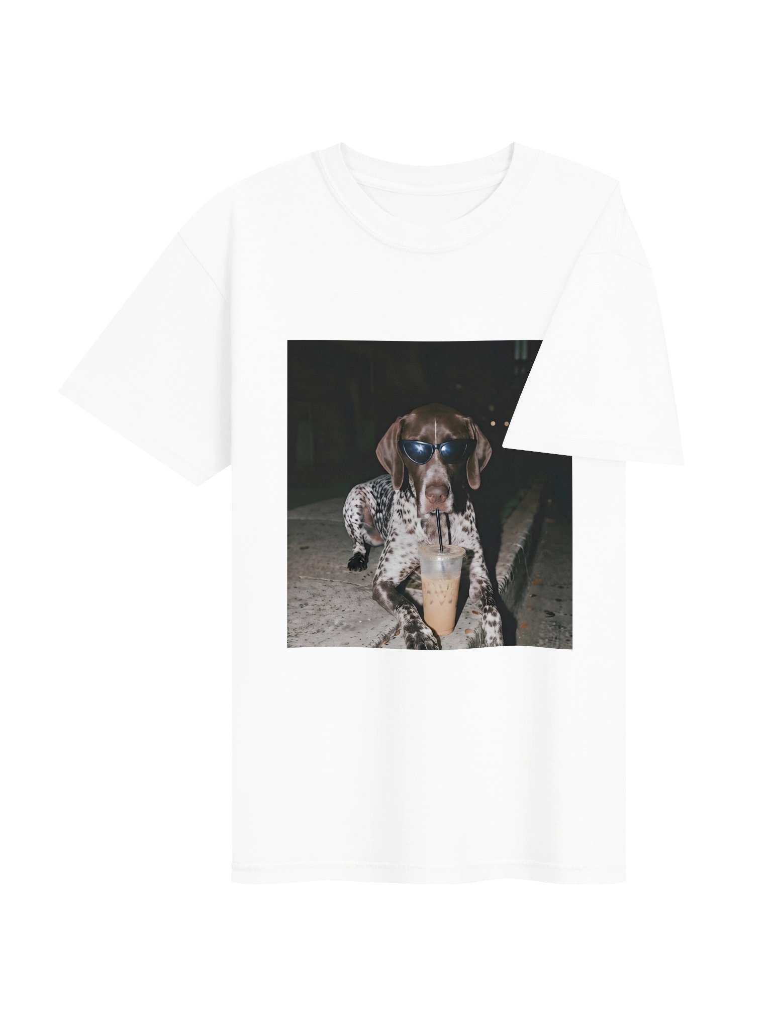 Cool Dog Drinking Coffee T-Shirt – Trendy Graphic Tee & Dog Lover Gift product image (101)