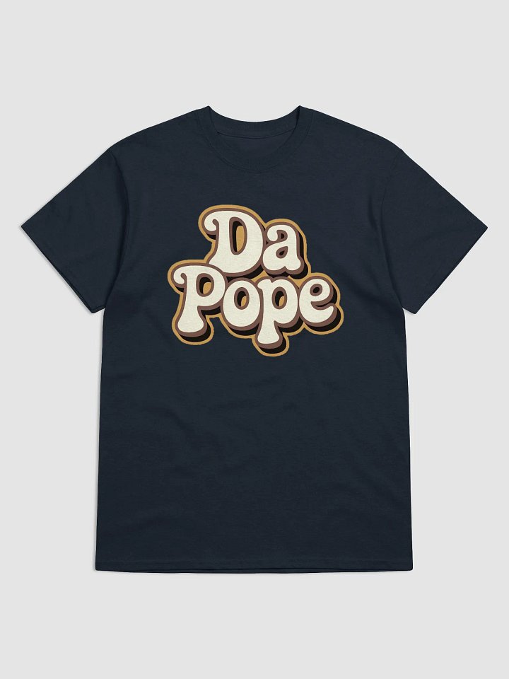 Da Pope Retro T-Shirt – Chicago Style | Pope Leo XIV American Provost Parody Tee product image (1)