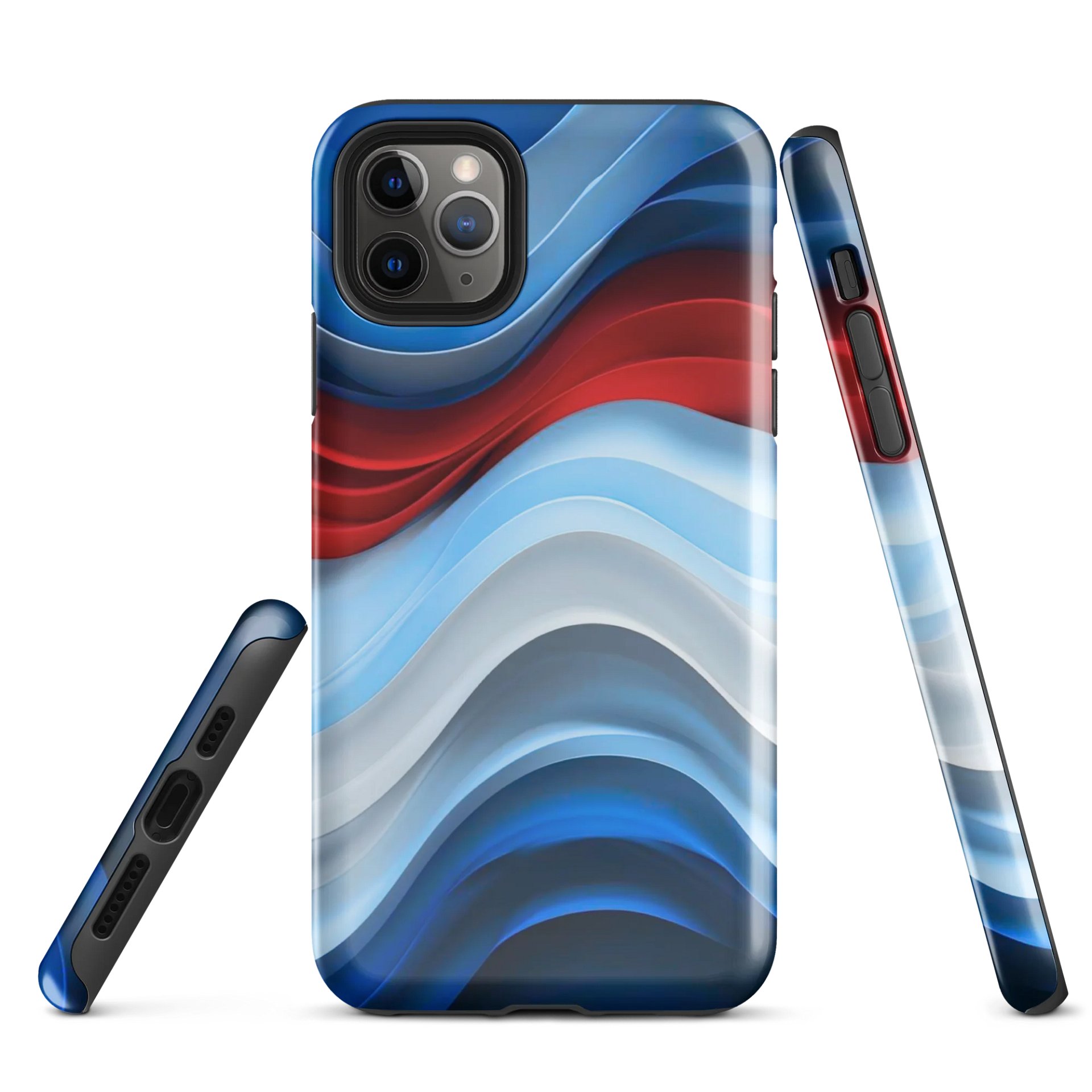 Flowing Waves iPhone® Tough Case product image (1)