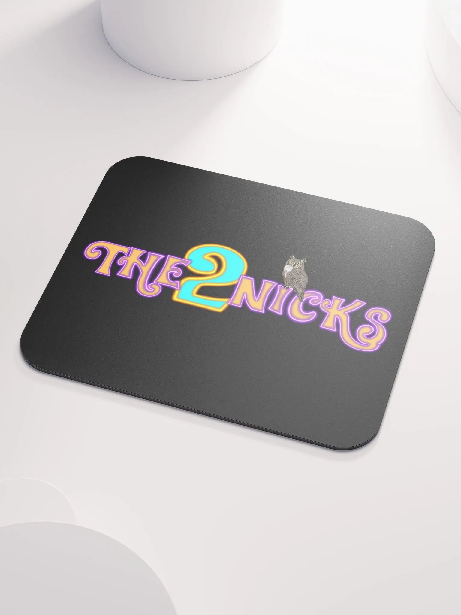 The2Nicks Classic Mouse Pad (Black) product image (3)