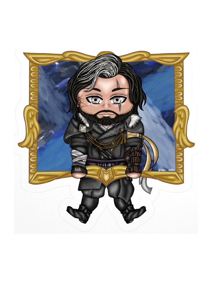 Chib Swordsman Sticker product image (2)