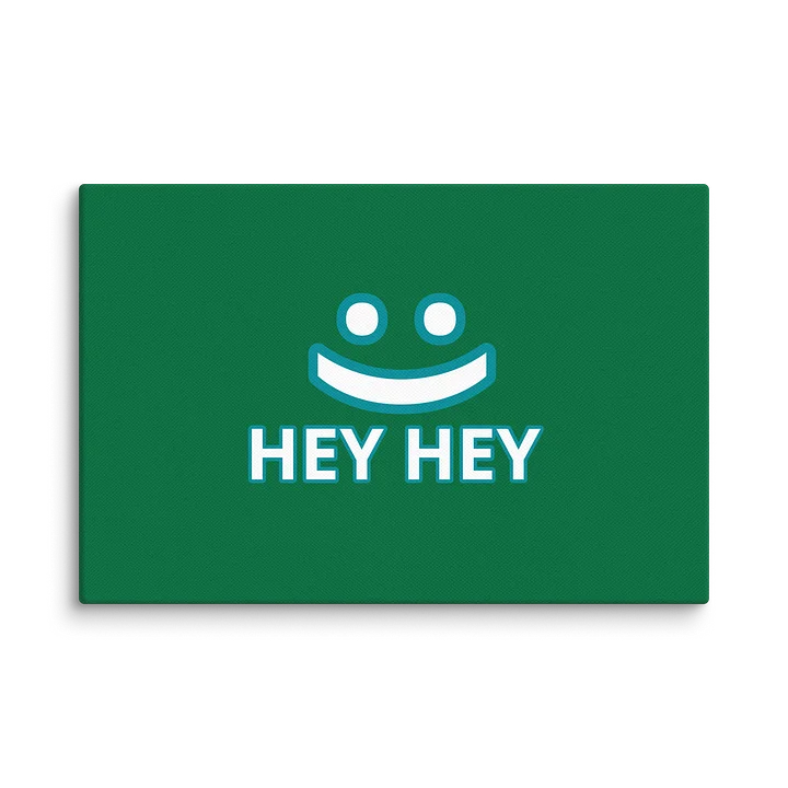 Smiley, HEY HEY 12"x18" Wall Art product image (1)