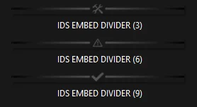 Fading Away Embed Divider Bars product image (2)