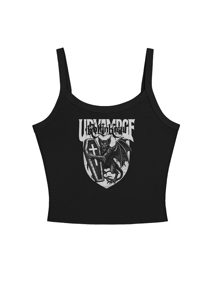 Love Me After Dark Womens Micro Rib Tank Top product image (1)