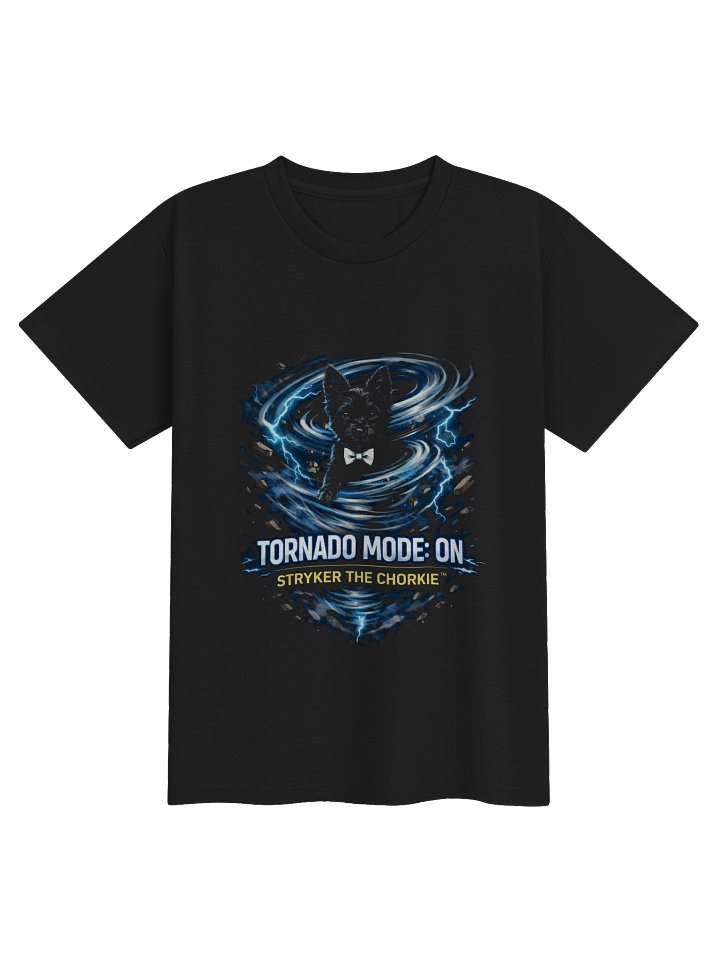 Tornado Mode On Stryker the Chorkie Youth Tee product image (1)