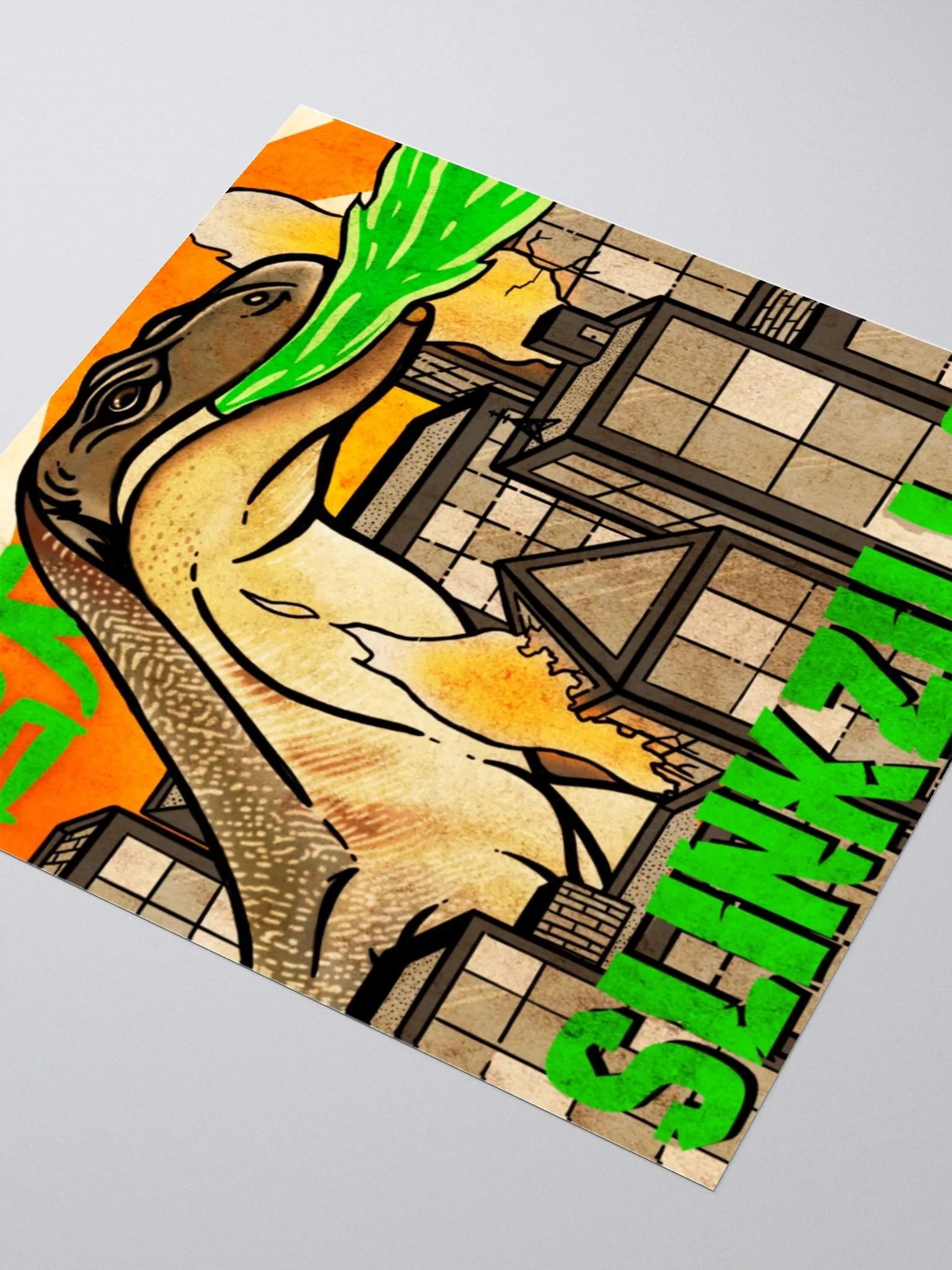 SLINKZILLA the sticker product image (3)