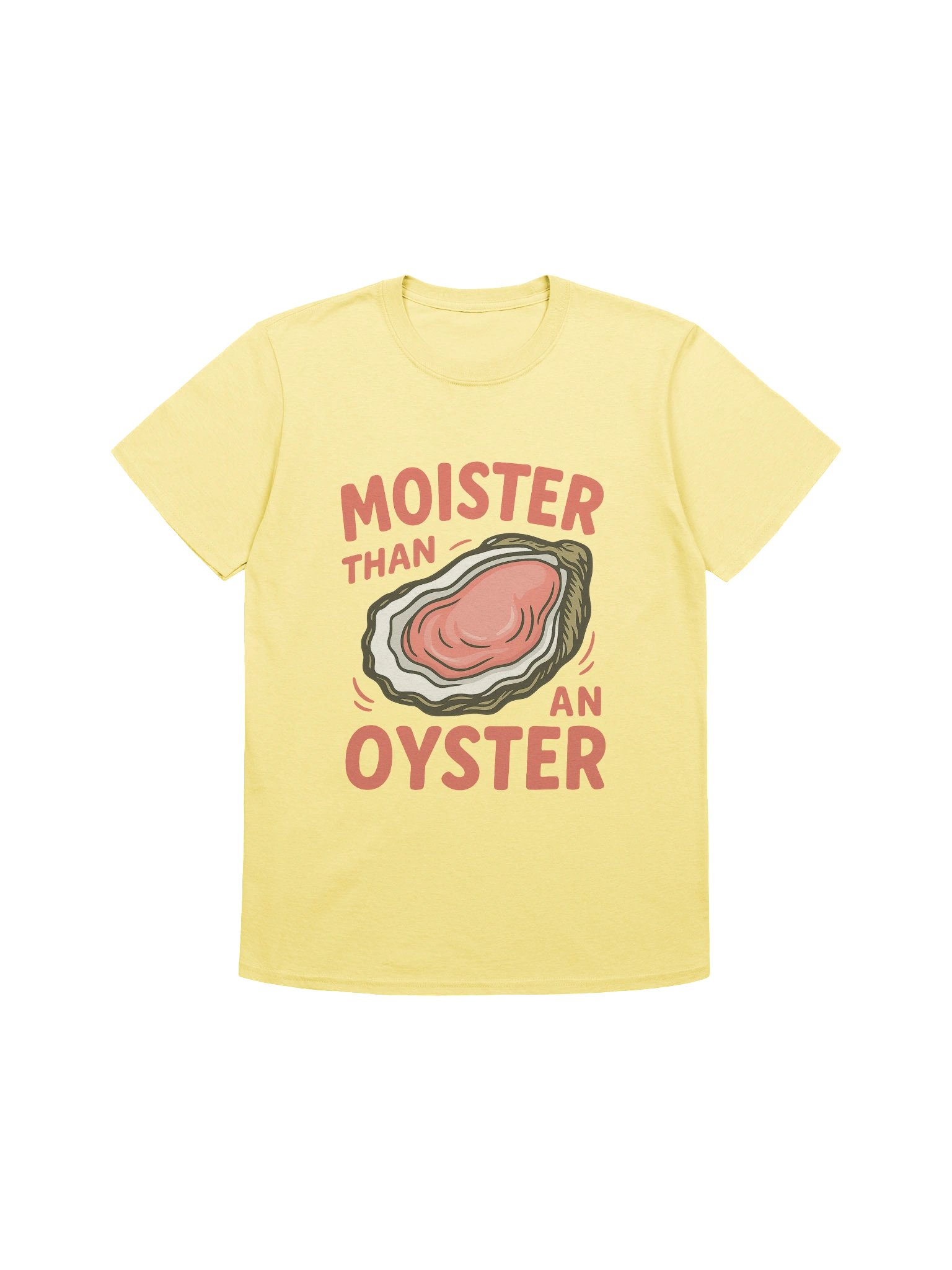 Moister Than an Oyster T-Shirt | Funny Retro Graphic Tee product image (4)