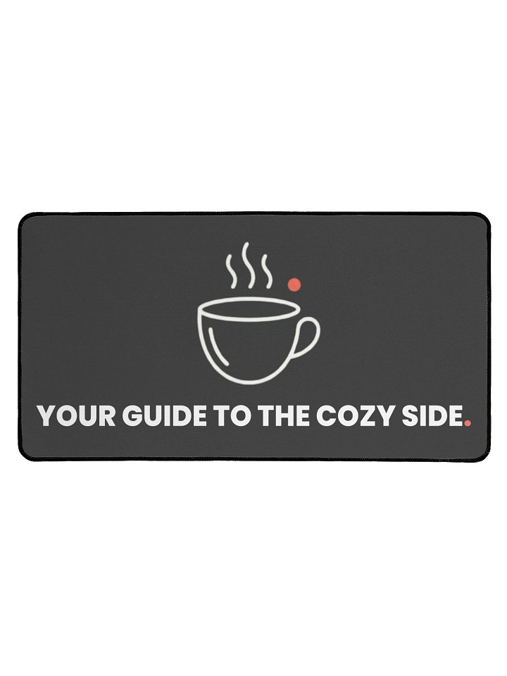 The "Cozy Guide" Desk Mat (Tea Time Edition) product image (1)
