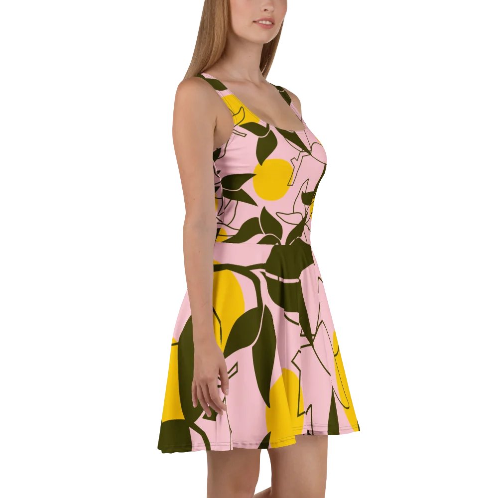 Vibrant Flora Skater Dress product image (3)