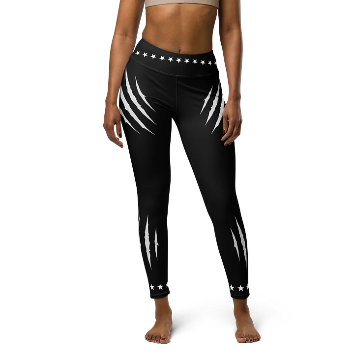 Void Black Steel Shred Yoga Leggings product image (1)