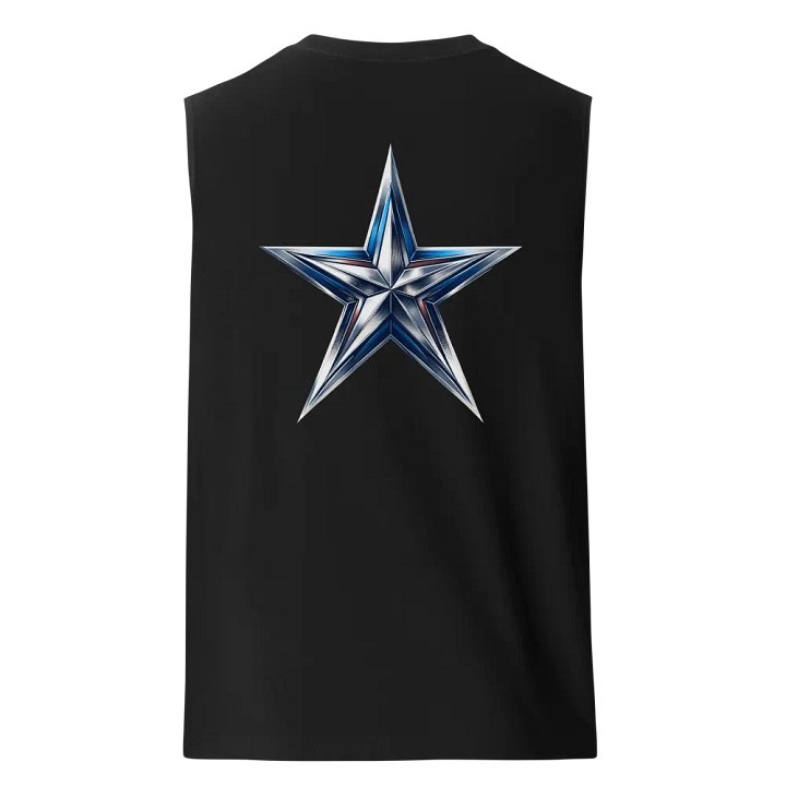 T3 Blue Star Mens Tank product image (1)