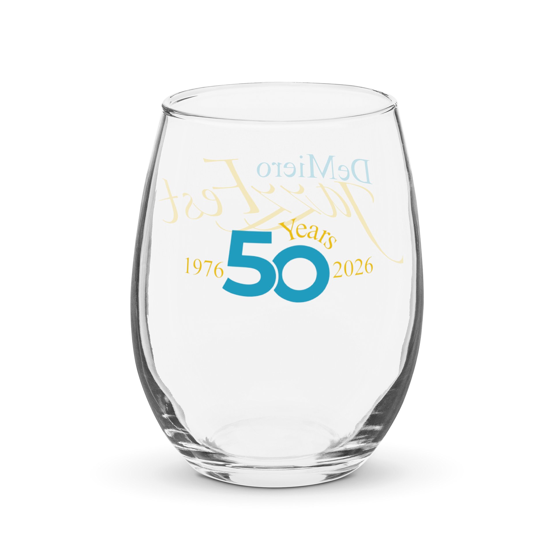 50th Anniversary Wine Glass product image (2)