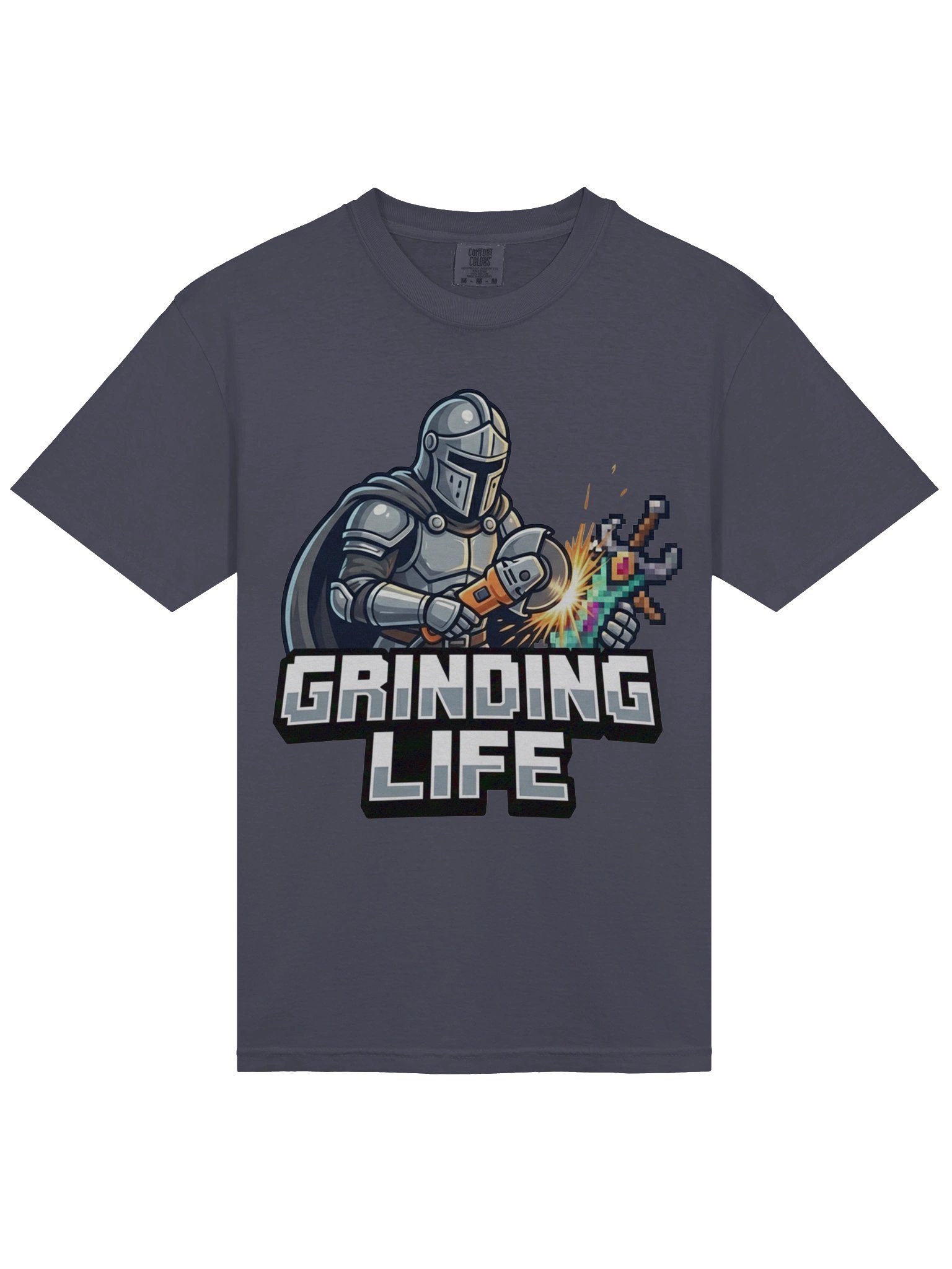 The No Life, Grinding Life Gamer T-Shirt product image (24)