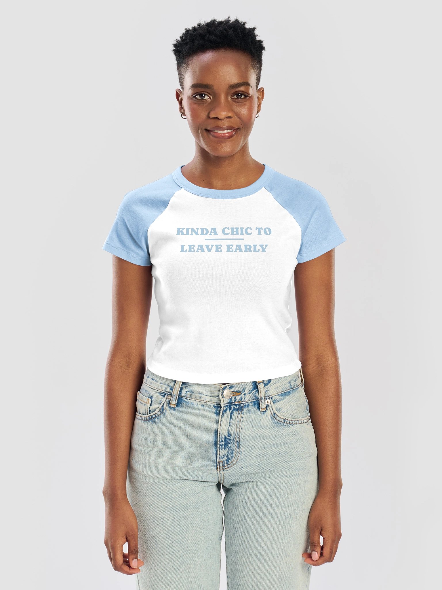 kinda chic to leave early white baby blue product image (3)