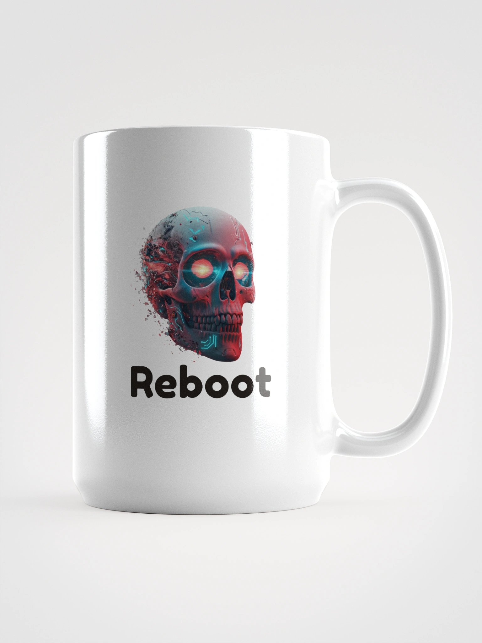Futuristic Reboot Skull Mug product image (1)