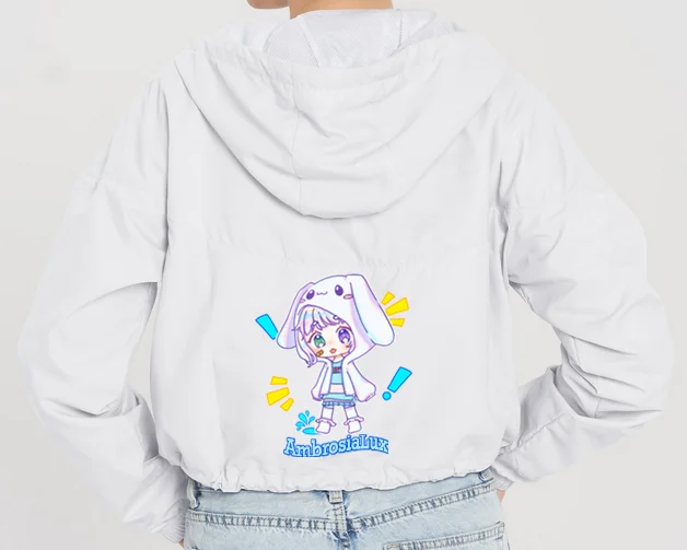 Rainy Cinnalux Cropped Windbreaker product image (1)