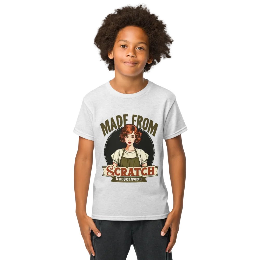 Made from Scratch Vintage Chef Youth Tee product image (9)