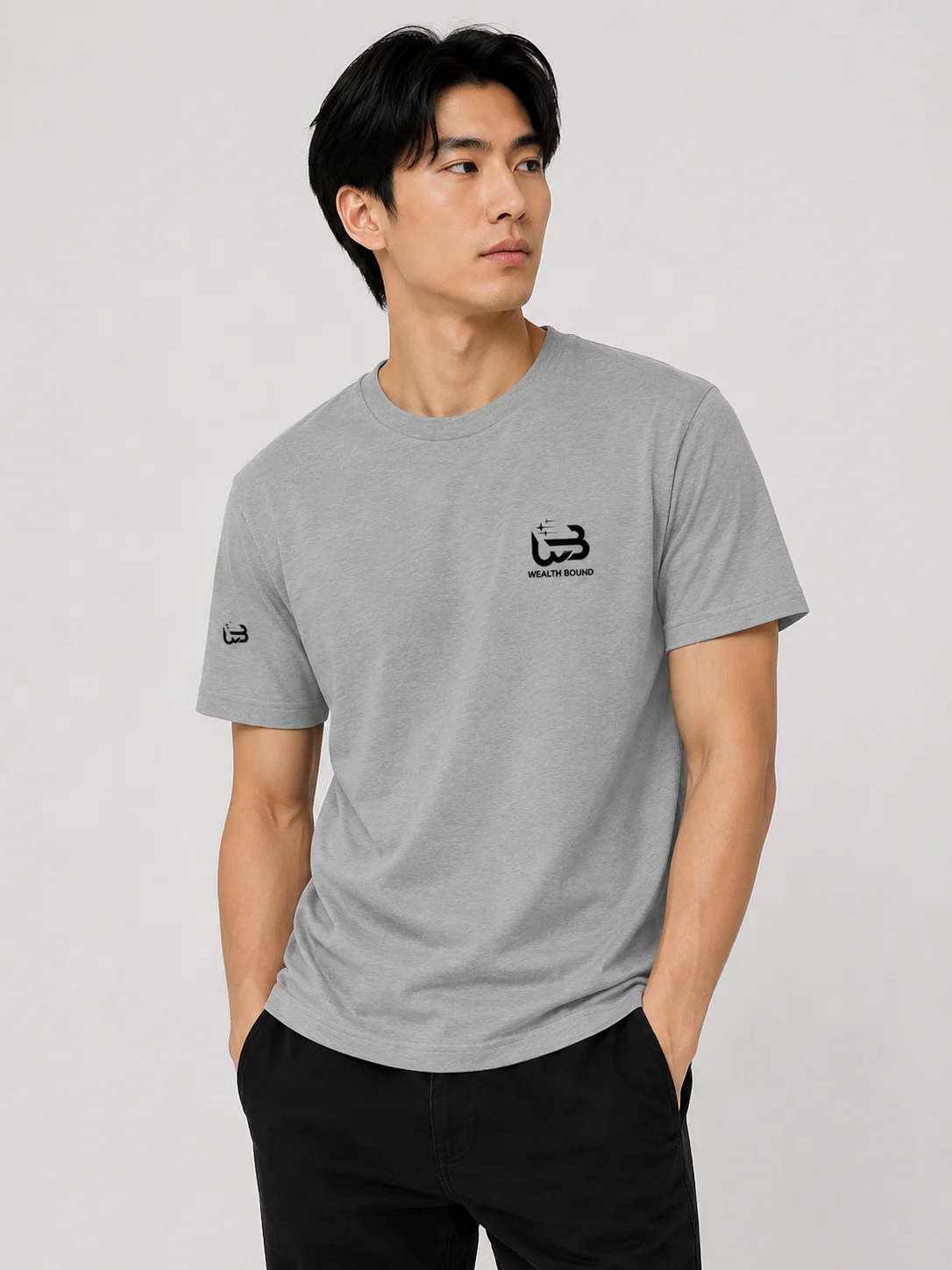 Wealth Bound Embroidered Supersoft T-Shirt product image (23)