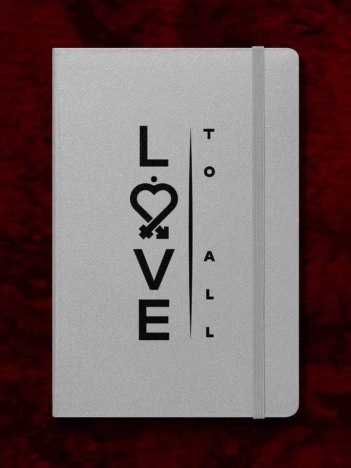 L2A Hardcover Bound Notebook - 2025 Logo - White product image (1)