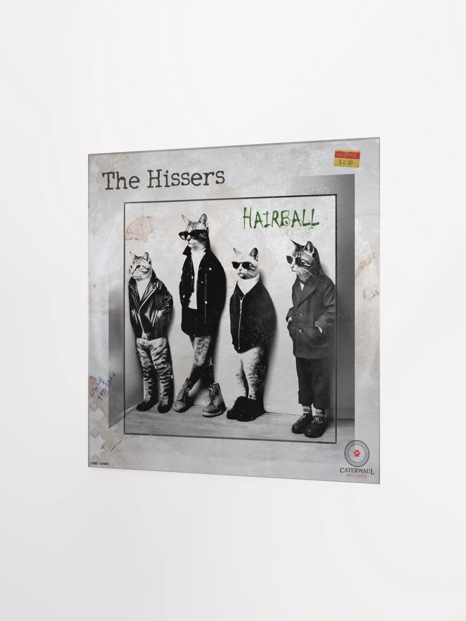The Hissers poster - Album jacket (front) - 12