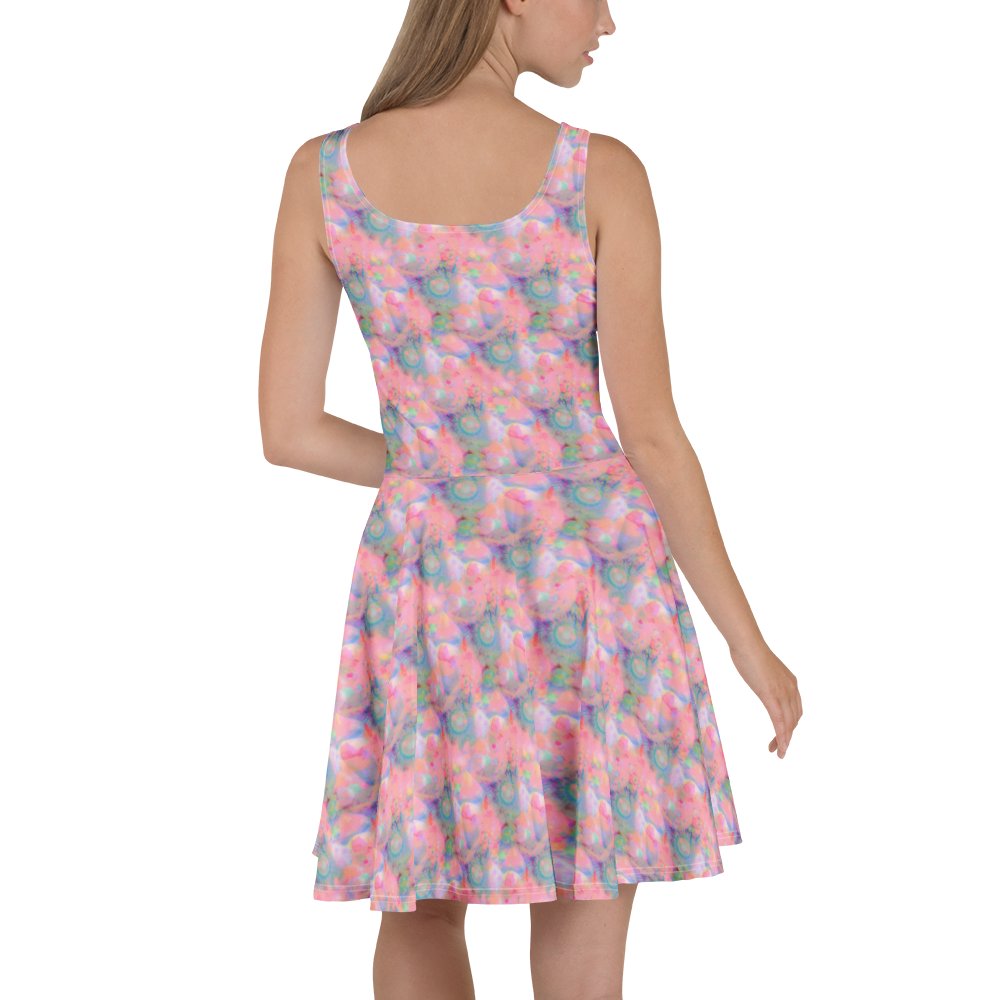 “spacescape” skater dress product image (4)